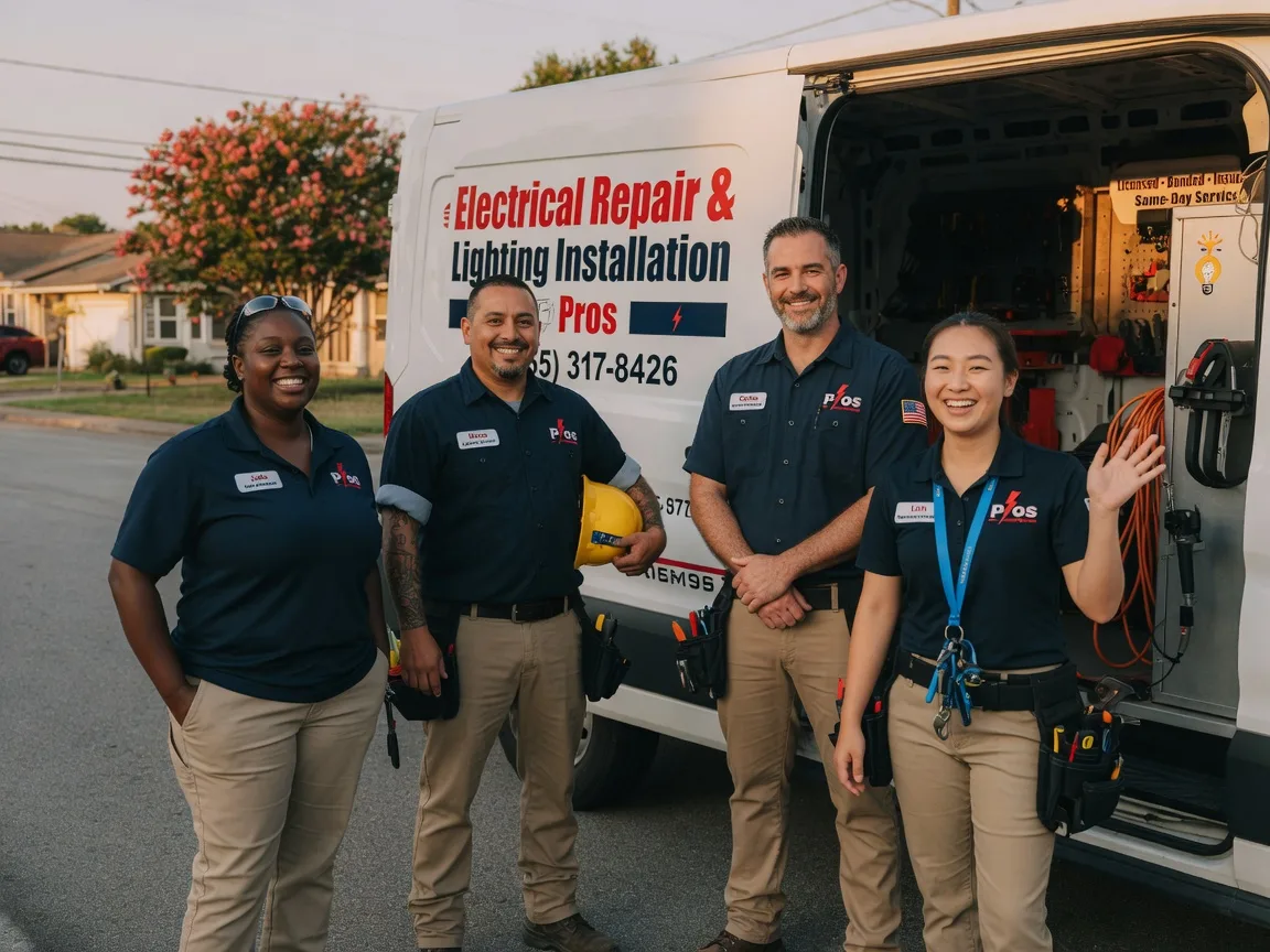 Licensed Electrician company in Rosston, TX